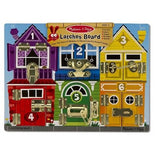 Melissa & Doug Latches Board & Pounding Bench Bundle