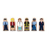 Melissa & Doug Whittle World - People at Work Set