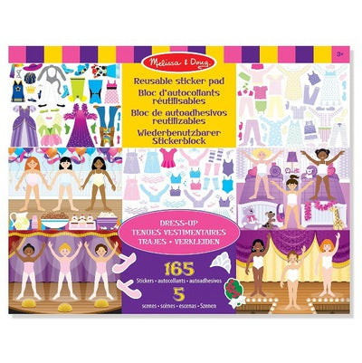 Melissa & Doug Dress-Up Reusable Sticker Pad