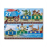 Melissa & Doug Alphabet Express Jumbo Jigsaw Floor Puzzle (27pc, 10 feet long)
