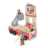 USA Wholesaler - 9755126 - Whittle World - Fire Rescue Play Set