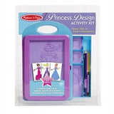 Melissa and Doug Girls' Princess Design Activity Kit