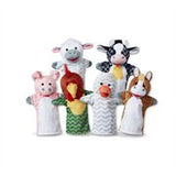 Melissa & Doug Barn Buddies Hand Puppets 6pc