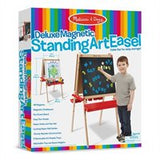 Melissa and Doug Kids Deluxe Magnetic Standing Art Easel