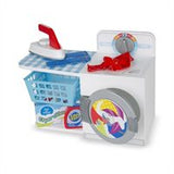 Melissa & Doug Wash, Dry and Iron Play Set - Pretend Play Laundry Cleaning Set