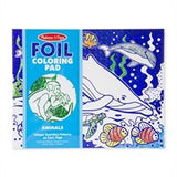Melissa and Doug Foil Coloring Pad Animals Toy