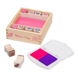 Melissa & Doug Butterfly & Heart Stamp Set