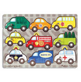 Melissa & Doug Vehicles Mix N Match Puzzle