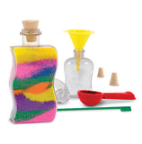 Melissa & Doug Sand Art Bottles Craft Kit: 3 Bottles, 6 Bags of Colored Sand, Design Tool