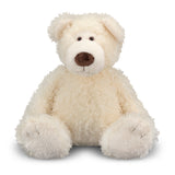 Melissa & Doug Big Roscoe Vanilla Teddy Bear