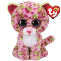 TY Beanie Boos - LAINEY the Leopard (Glitter Eyes)(Regular Size - 6 inch)