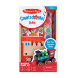 Melissa & Doug Decorate-Your-Own Wooden Train Craft Kit