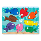 Melissa & Doug Colorful Fish Chunky Puzzle (8 Piece)