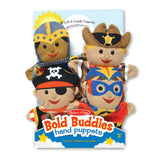 Melissa and Doug Kids' Bold Buddies Adventure Set Hand Puppets