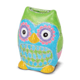 Melissa & Doug Decorate-Your-Own Wooden Owl Bank Craft Kit