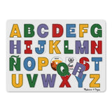 Melissa & Doug See-Inside Spanish Alphabet Peg
