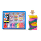 Melissa & Doug Sand Art Bottles Craft Kit: 3 Bottles, 6 Bags of Colored Sand, Design Tool