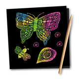 Melissa & Doug Scratch Art Doodle Pad With 16 Scratch-Art Boards and Wooden Stylus