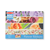 Melissa & Doug 500-Piece Flower Ribbons Jigsaw Puzzle