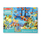 Melissa And Doug Shipwreck Reef And Tropical Fish Puzzles 1500pc