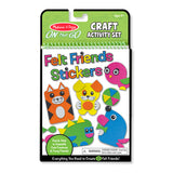 Melissa & Doug On-the-Go Craft Set - Felt Friends Stickers