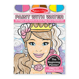 Melissa & Doug Paint With Water - Pretty Princesses (20 Pages)