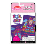 Melissa & Doug On the Go Foil Art Craft Activity Kit - Princess