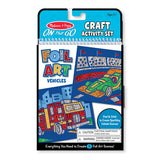 Melissa & Doug On the Go Foil Art Activity Set - Vehicles