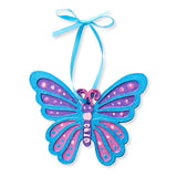Melissa & Doug Decorate-Your-Own Butterfly Accents Craft Kit