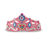 Melissa & Doug Simply Crafty Terrific Tiaras Jewelry-Making Kit (Makes 4 Tiaras)