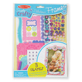 Melissa & Doug Simply Crafty Fabulous Frames Craft Kit (Makes 3 Picture Frames)