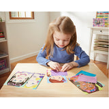 Melissa & Doug Mess Free Glitter -Glamour Faces