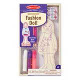 Melissa & Doug DYO Wooden Fashion Doll