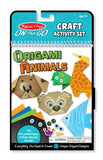Melissa & Doug On-The-Go Crafts Animals Origami Activity Set