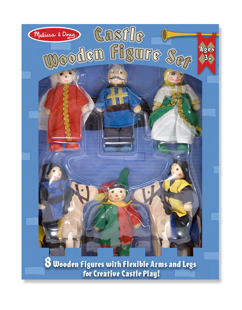 Melissa & Doug Castle Wooden Figure Set 285