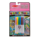 Melissa & Doug On the Go Stained Glass Coloring Pad - Fairy Tale