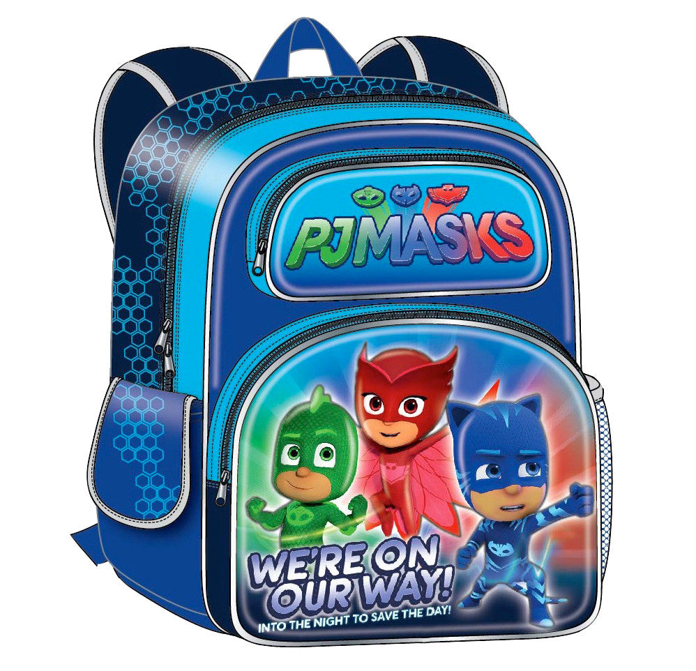 PJ Masks On The Way 3D 16" Backpack