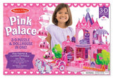 Melissa & Doug Pink Palace 3D Puzzle 100pc