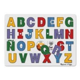 Melissa & Doug See-Inside Spanish Alphabet Peg