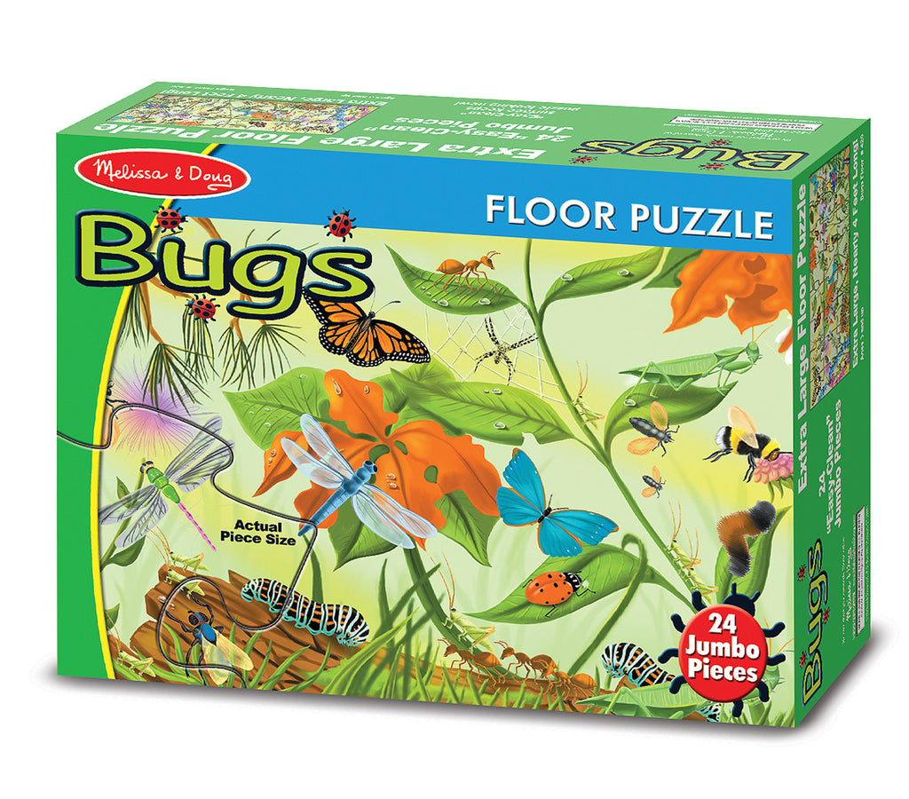 Melissa & Doug Bugs Floor (24 pc)