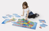 Melissa & Doug U.S.A. Map Floor (51 pc) 440