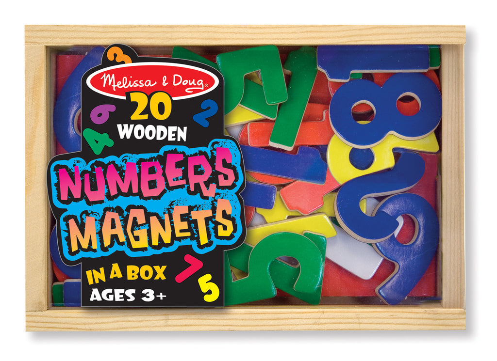 Melissa & Doug Magnetic Wooden Numbers