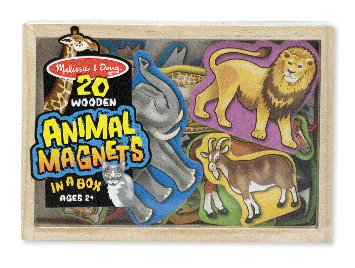 Melissa & Doug Wooden Animal Magnets 475