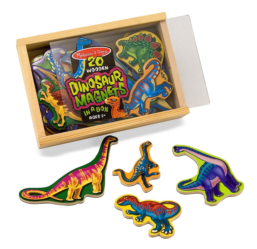 Melissa & Doug Wooden Dinosaur Magnets 476