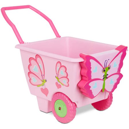 Melissa & Doug Cutie Pie Butterfly Cart - Pretend Play Toy for Kids