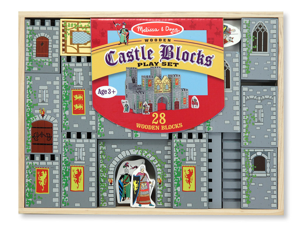 Melissa & Doug Castle Blocks Play Set 532