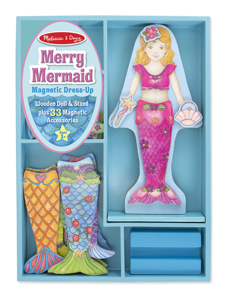 Melissa & Doug Waverly Mermaid Magnetic Dress Up