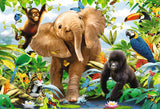 Ravensburger Children's Puzzles 24 pc Super Sized Floor Puzzles - Jungle Juniors 5347