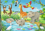 Ravensburger Children's Puzzles 24 pc Super Sized Floor Puzzles - Waterhole Fun 5449