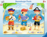 Ravensburger Children's Puzzles My First Frame Puzzles - Pirates Voyage of Discovery (15 pc Puzzle) 6112